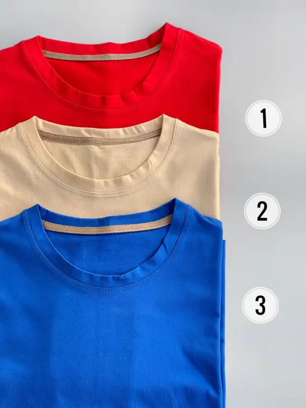 تیشرت باکسی نخ پنبه