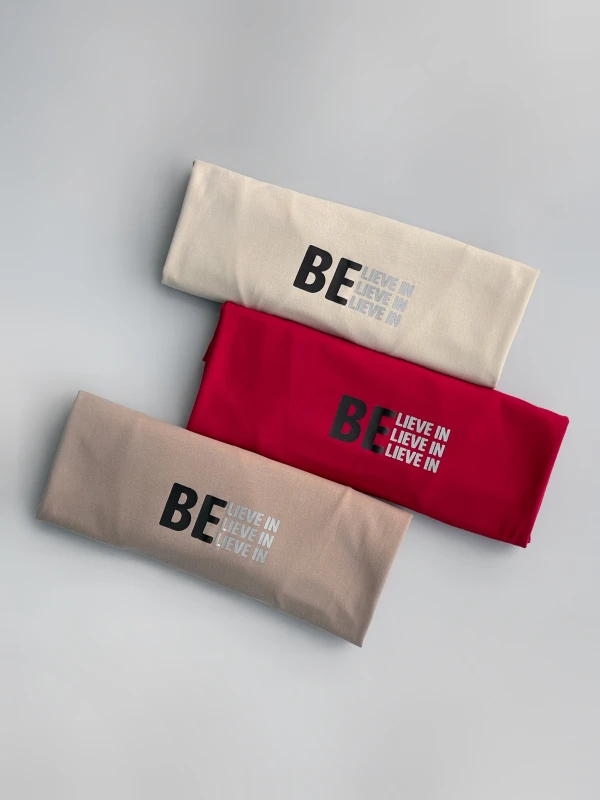 تیشرت قواره نرمال  Be LIEVE