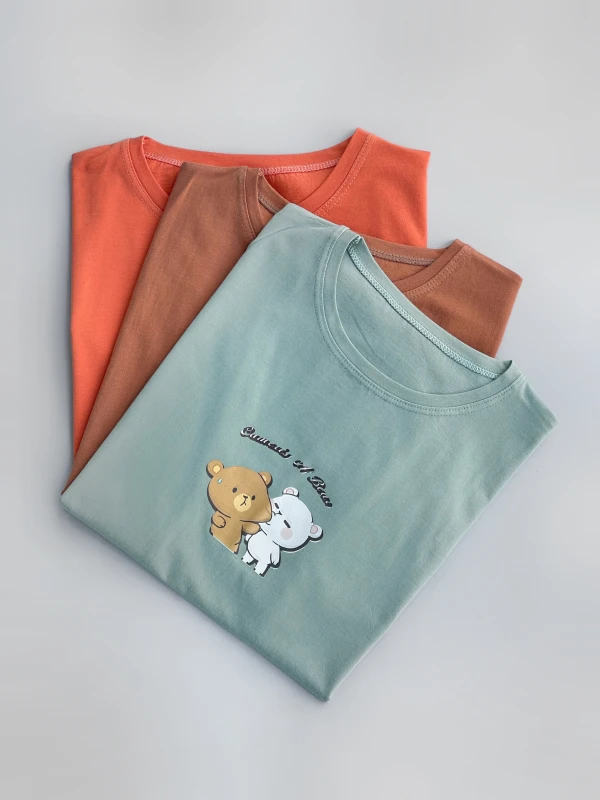 تیشرت قواره نرمال تدی بوس