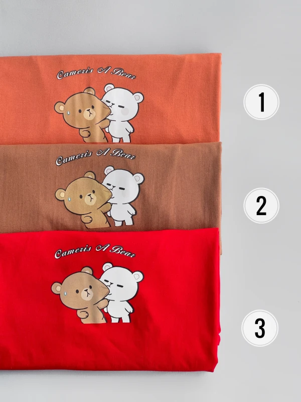 تیشرت قواره نرمال تدی بوس