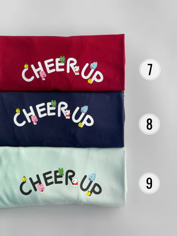 تیشرت قواره نرمال  cheer