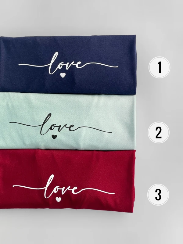 تیشزت قواره نرمال تکست لاو