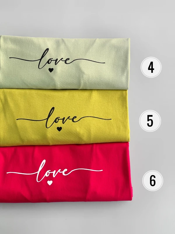 تیشزت قواره نرمال تکست لاو