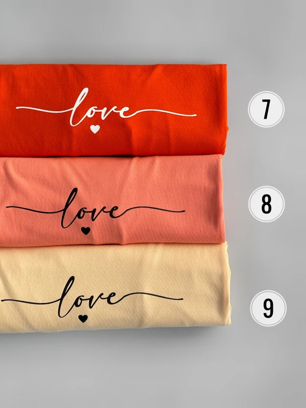 تیشزت قواره نرمال تکست لاو