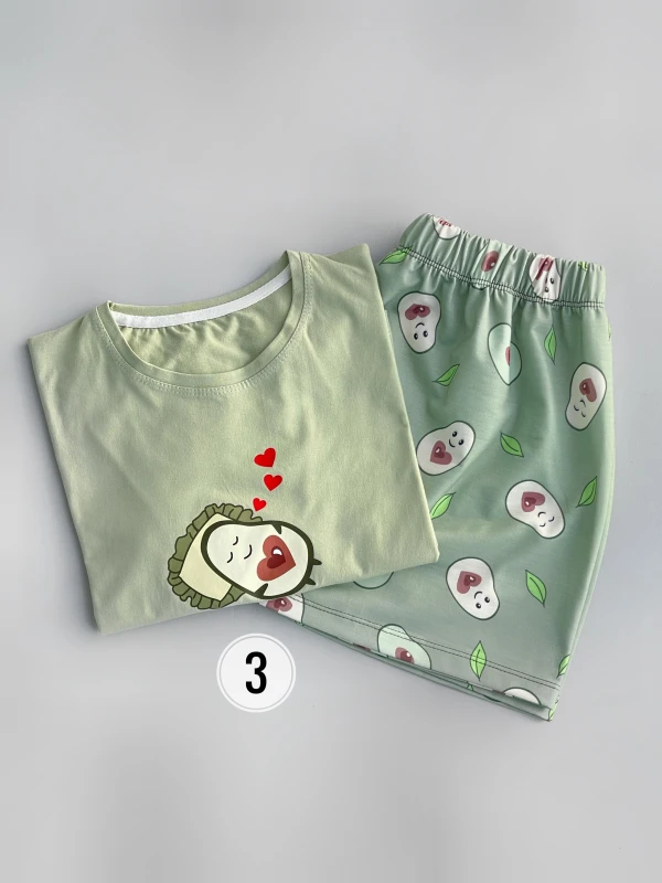 ست کراپ شورتک طرحمیکس اسپان