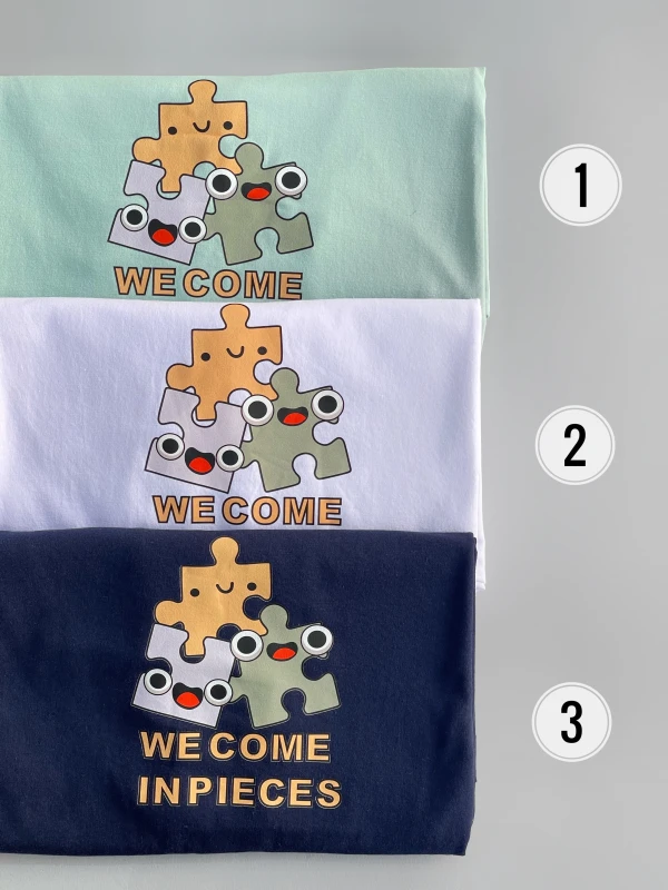 تیشرت قواره نرمال پازل