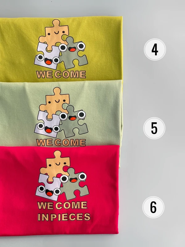 تیشرت قواره نرمال پازل