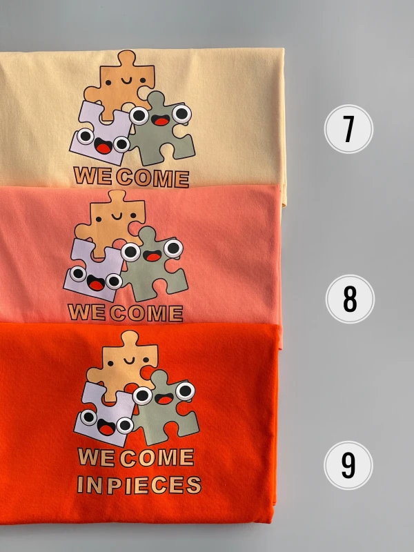 تیشرت قواره نرمال پازل