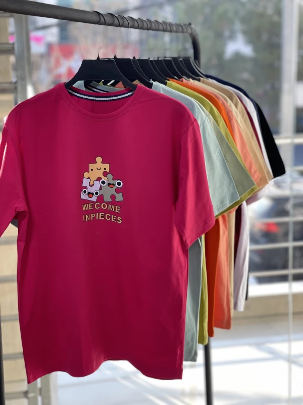 تیشرت قواره نرمال پازل