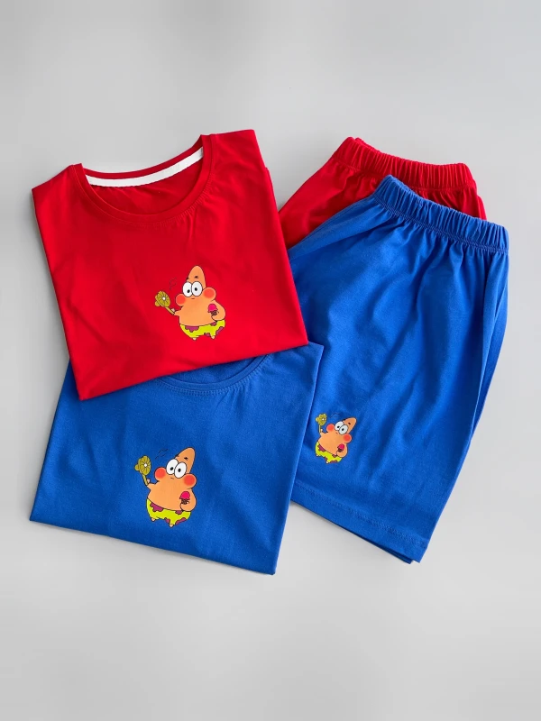 ست کراپ شورتک پاتریک بستنی