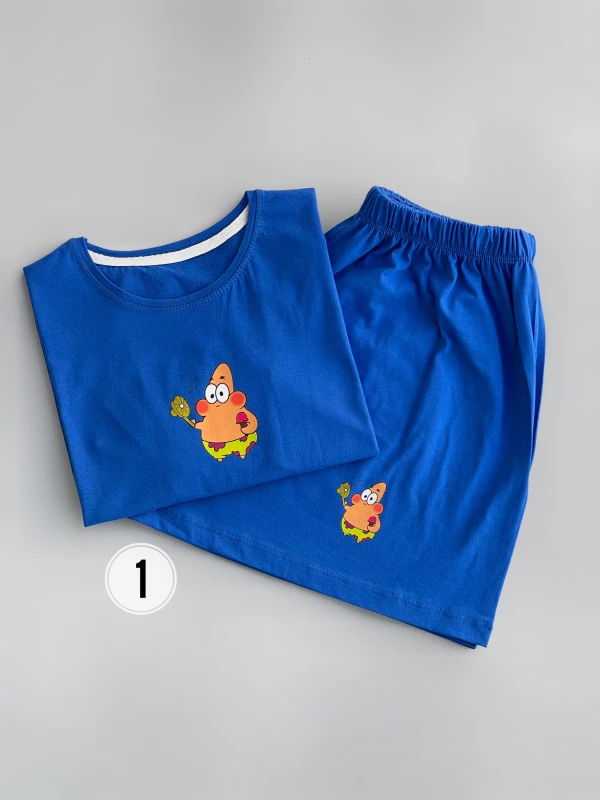 ست کراپ شورتک پاتریک بستنی