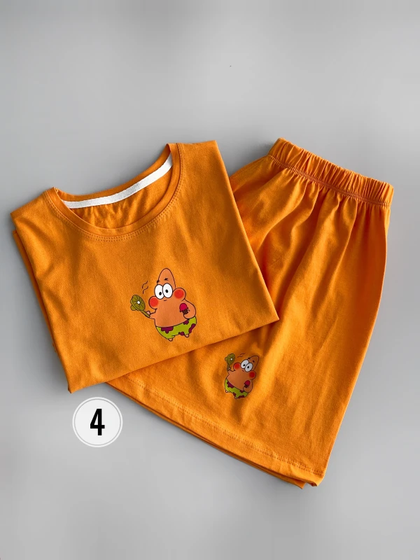 ست کراپ شورتک پاتریک بستنی