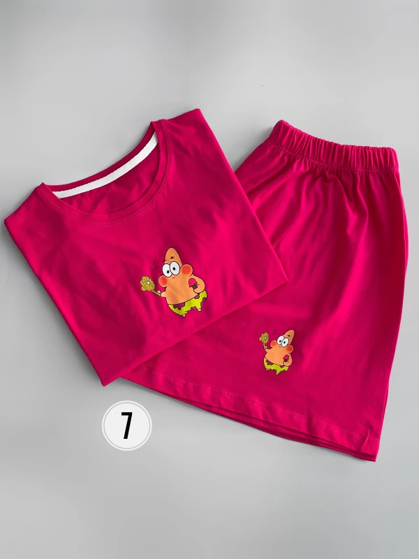 ست کراپ شورتک پاتریک بستنی