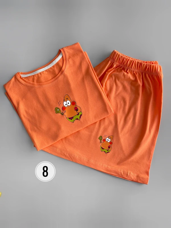 ست کراپ شورتک پاتریک بستنی