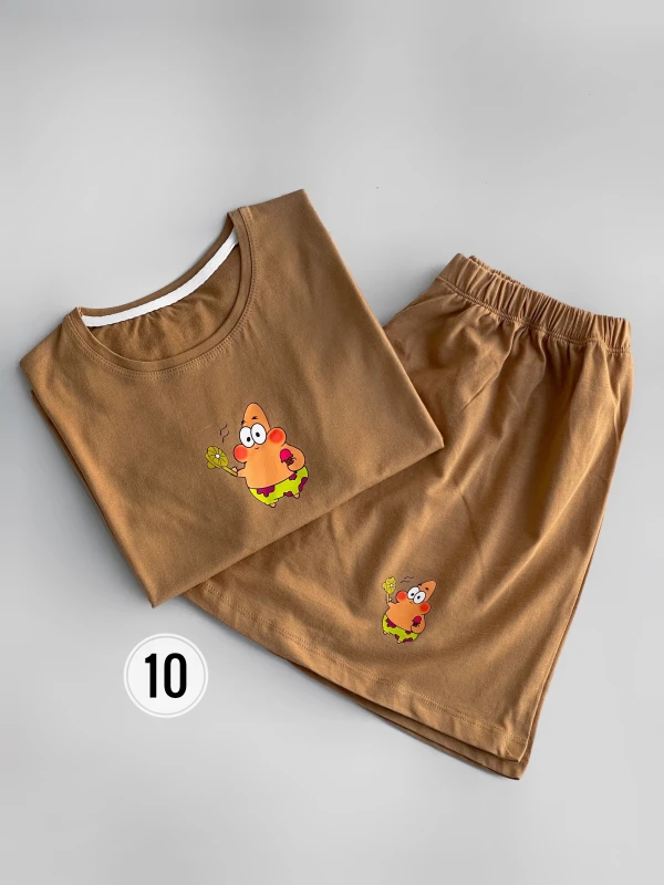 ست کراپ شورتک پاتریک بستنی