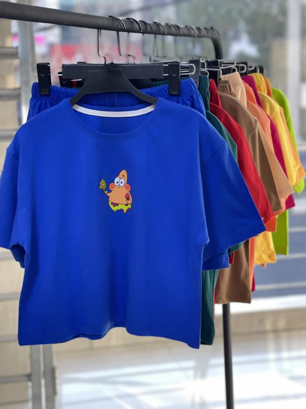 ست کراپ شورتک پاتریک بستنی