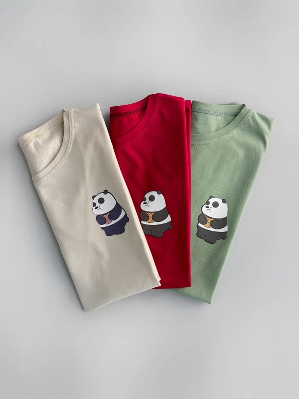 تیشرت قواره‌نرمال کله فندقی‌ کوکی