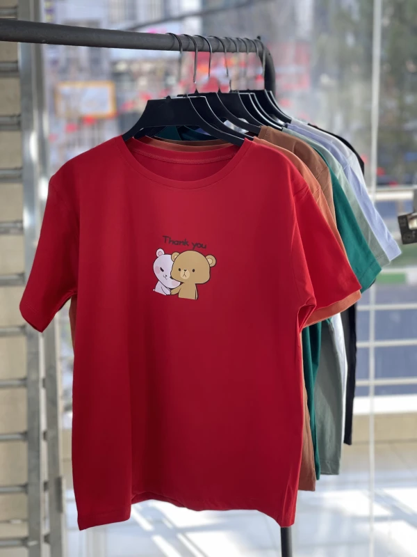 تیشرت قواره نرمال thank you