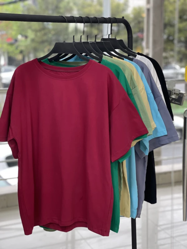 تیشرت قواره دار ساده