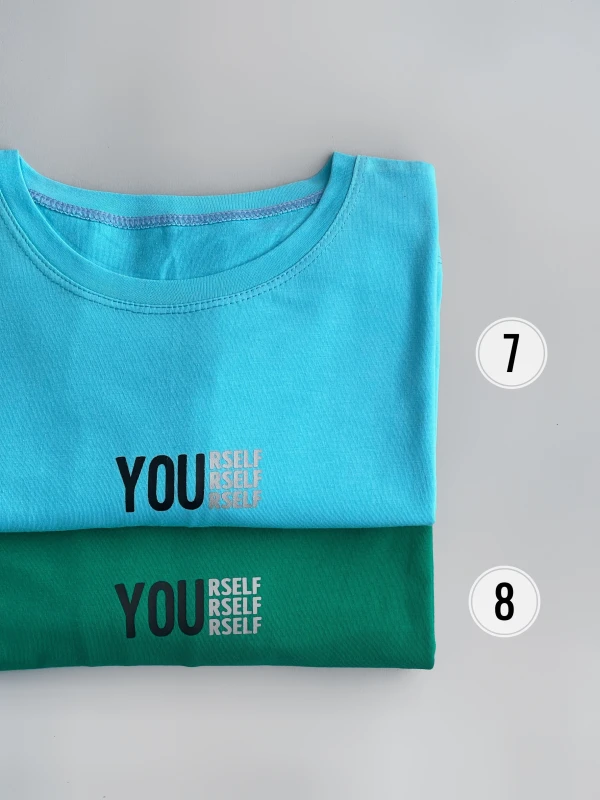 تیشرت قواره دار YOU