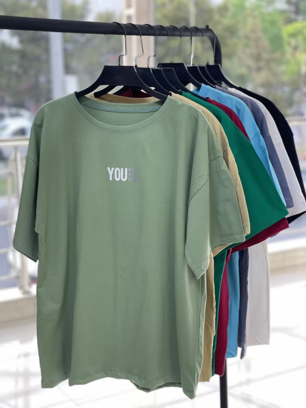تیشرت قواره دار YOU