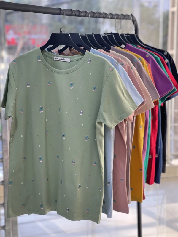 تیشرت قواره نرمال کاکتوس