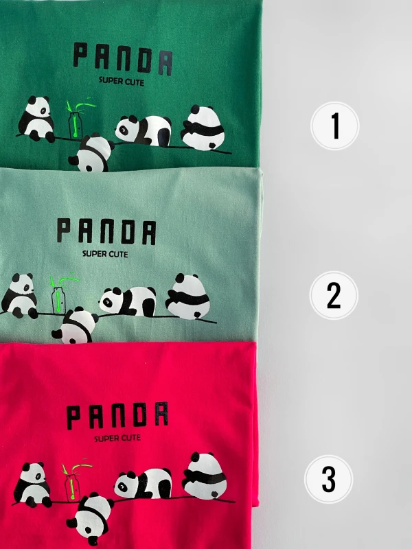 تیشرت قواره نرمال پاندا کیوت