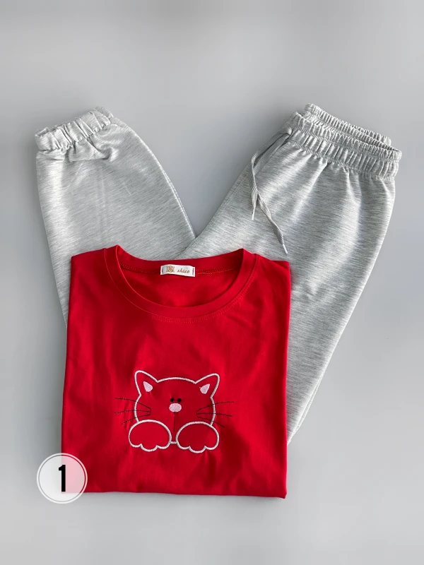 ست ملانژ گربه