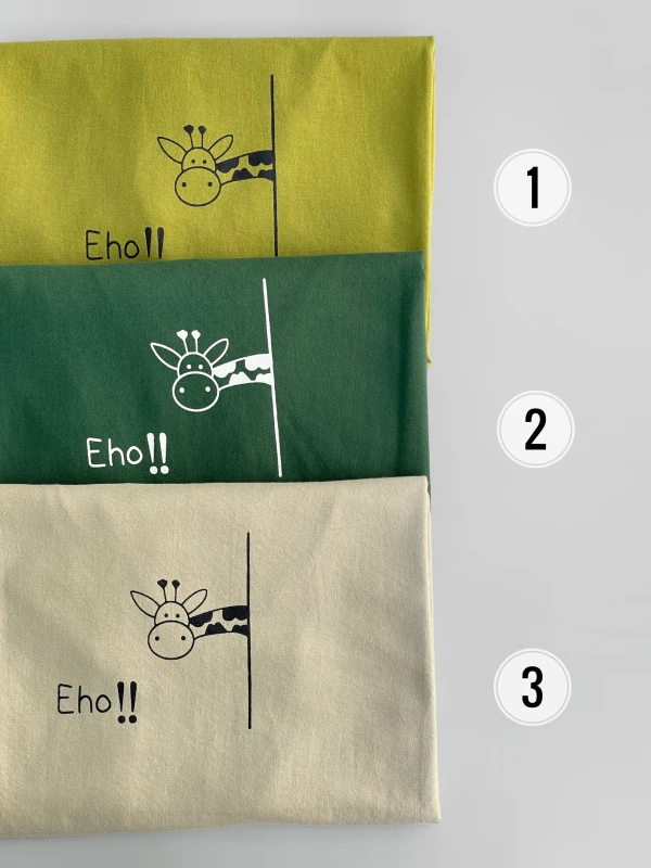 تیشرت نخ پنبه زرافه