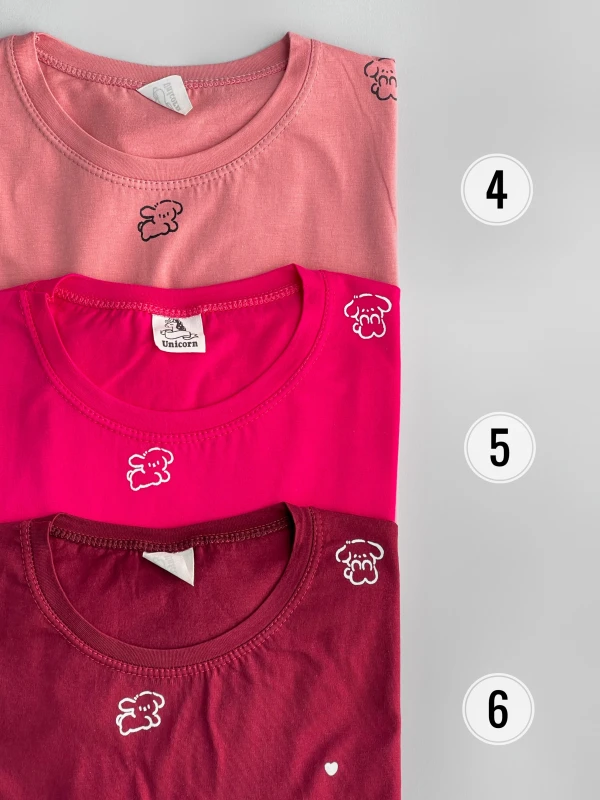 تیشرت قواره نرمال تمام چاپ هاپو