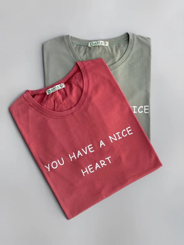 تیشرت باکسی Heart