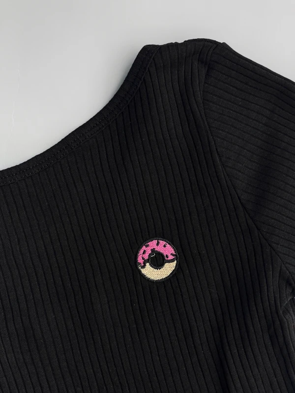 تیشرت کراپ کبریتی