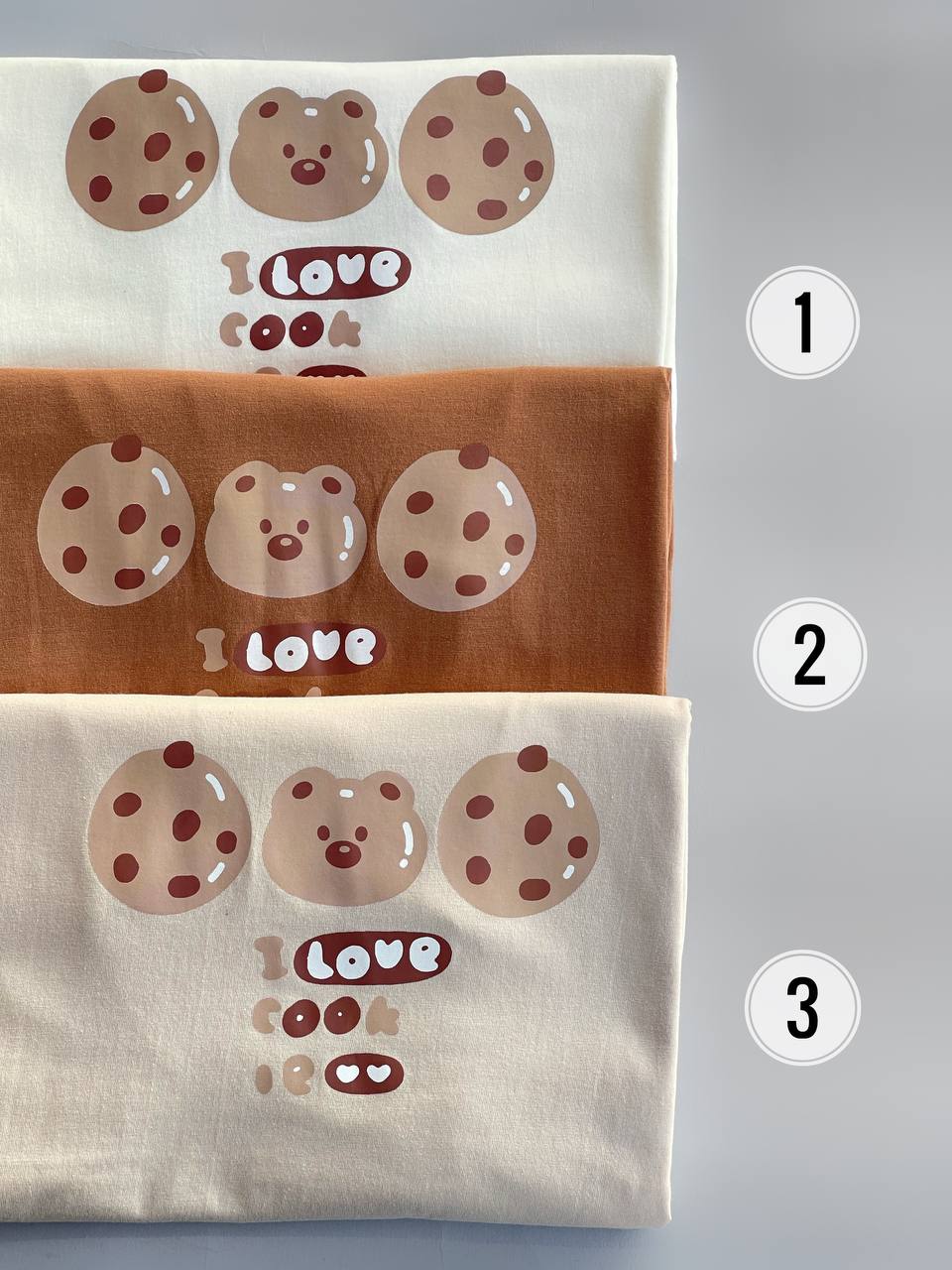 تیشرت نخ پنبه کوکی