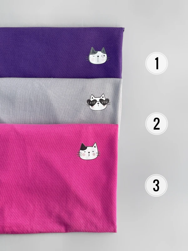 تیشرت نخ پنبه گربه ریز 1