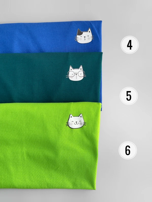 تیشرت نخ پنبه گربه ریز 1