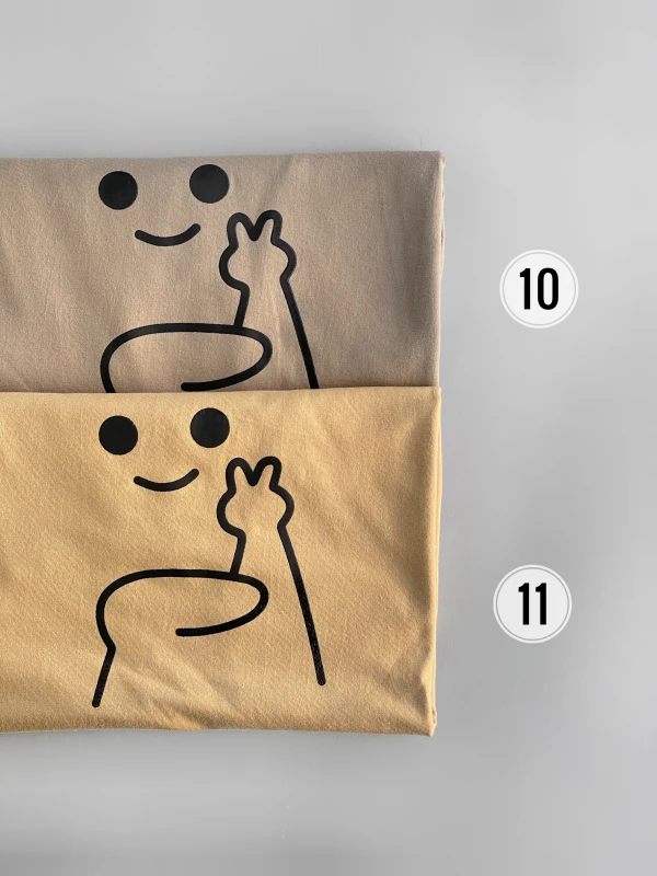 تیشرت نخ پنبه شکلک 1