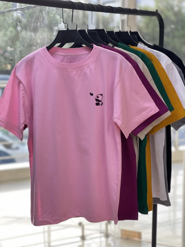 تیشرت نخ پنبه پاندا  1102