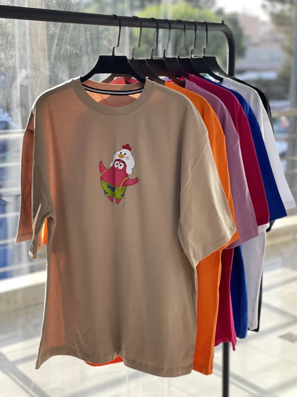 تیشرت نخ پنبه پاتریک جوجه 1107