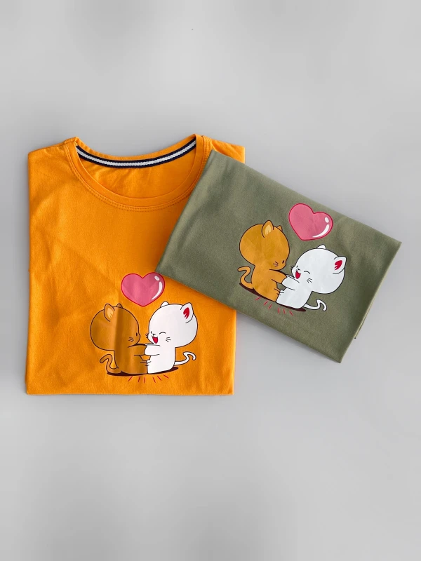 تیشرت نخ پنبه خرس عاشق 1109