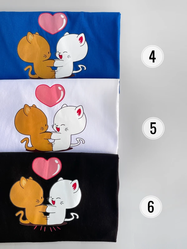 تیشرت نخ پنبه خرس عاشق 1109