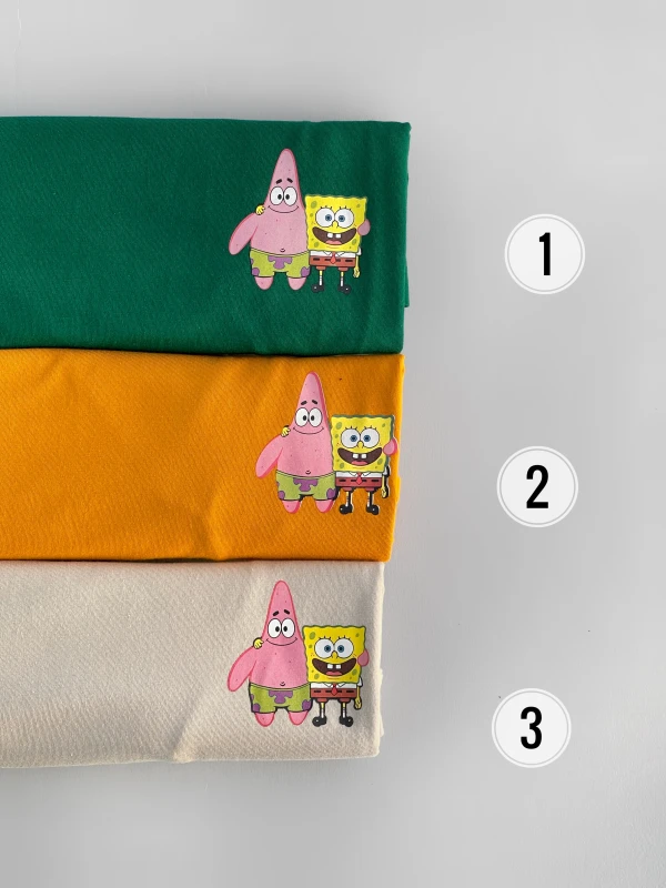 تیشرت نخ پنبه باب و پاتریک 1110