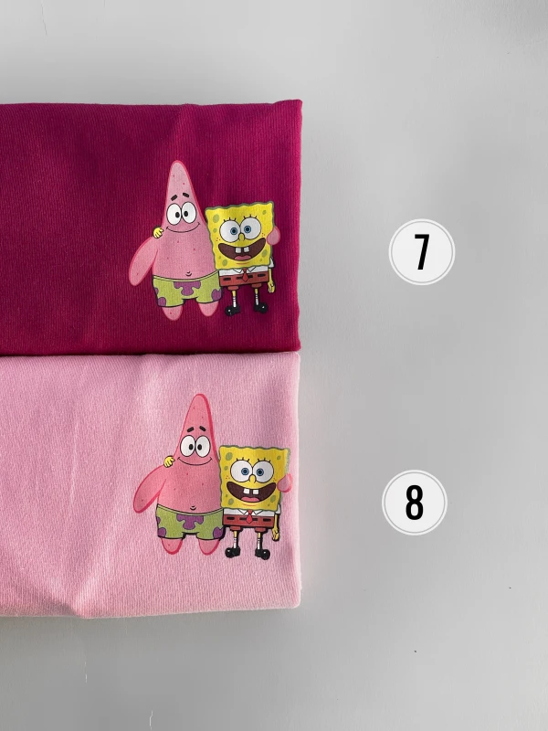 تیشرت نخ پنبه باب و پاتریک 1110