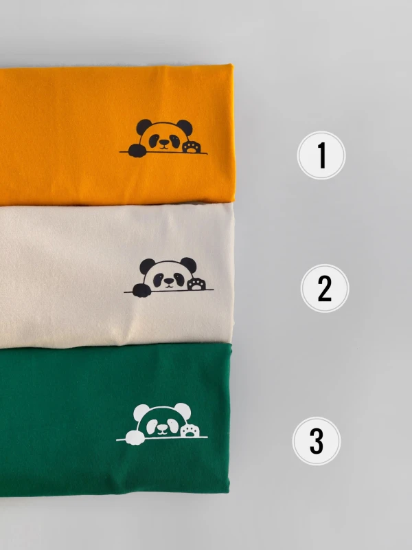 تیشرت نخ پنبه پاندا 1111