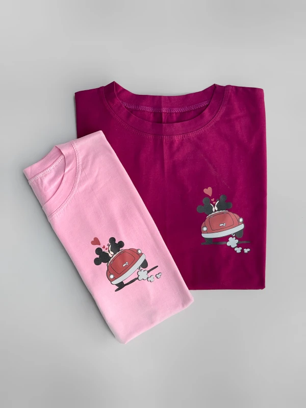 تیشرت نخ پنبه میکی 1114