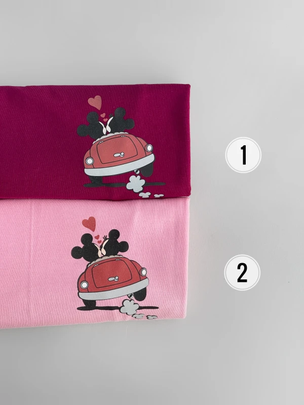 تیشرت نخ پنبه میکی 1114