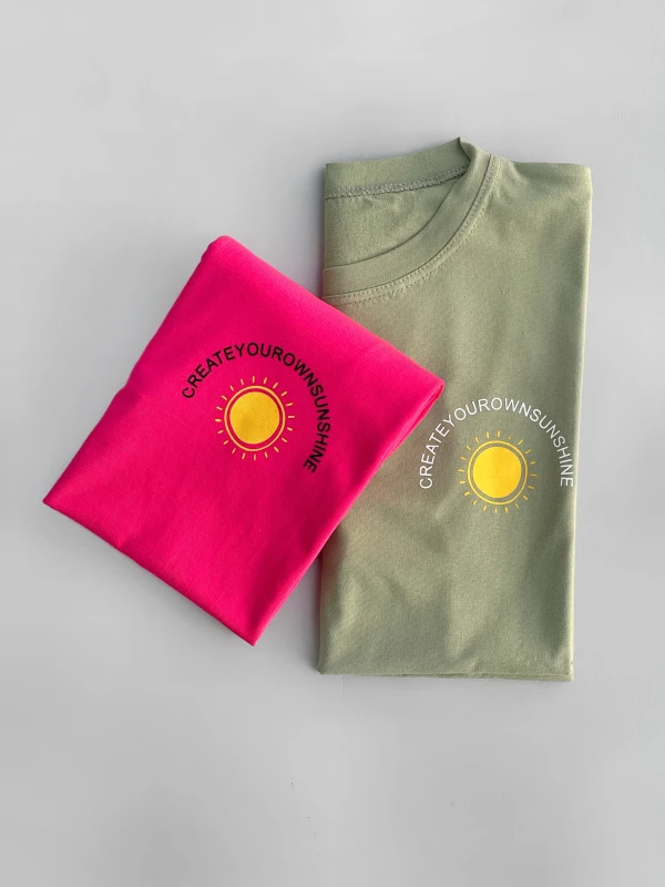 تیشرت قواره نرمال خورشید 1134