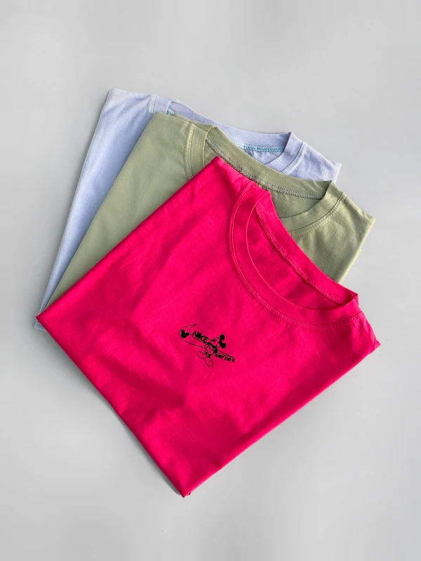 تیشرت نخ پنبه میکی 1143