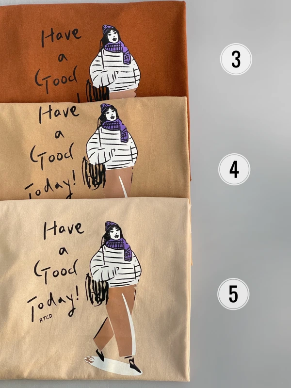 تیشرت نخ پنبه دختر  1162