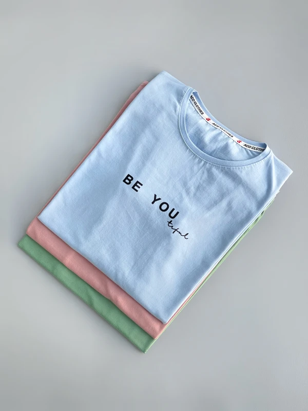تیشرت نخ پنبه be you 1165