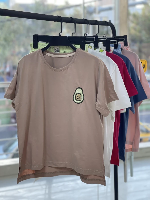 ست تیشرت شورتک طرح میکس 1167